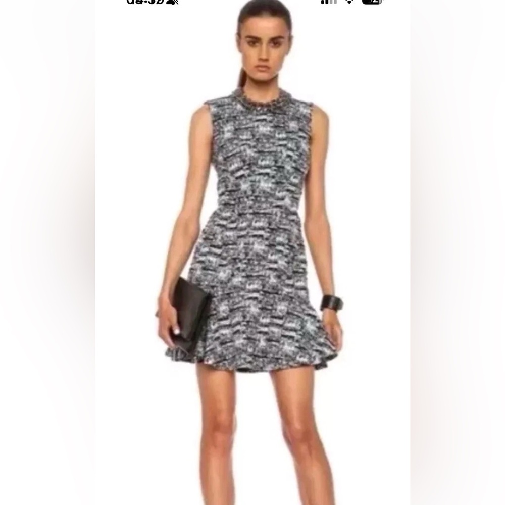 Diane Von Furstenberg Monochrome Mini Dress